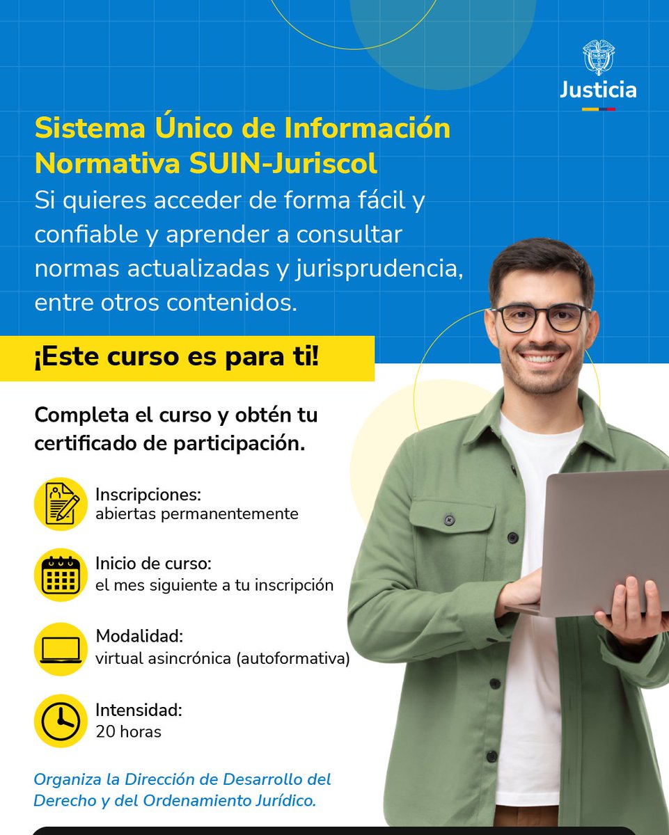 MinJusticia Colombia tweet media