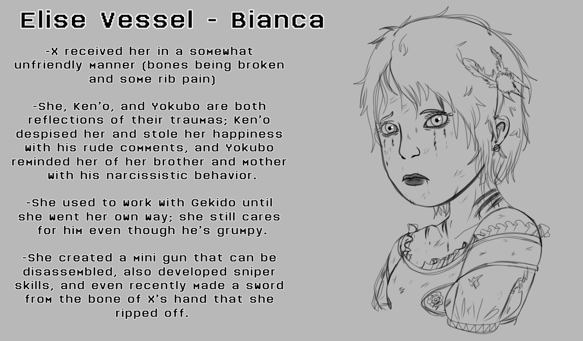 BiancaTronicX's tweet image. I'm still not happy with the result of this bio, but I hope you like it.

#Asoulinthecage #sonicexe #myoc #BrianGriffinPlush