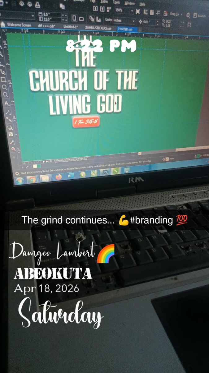 Damgeo_lambert's tweet image. The grind continues... 💪#branding 💯
08:23pm 
#brandstrategist #printing