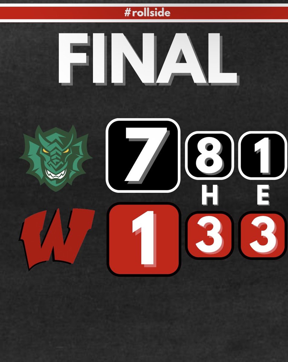 WHSReserveBaseB's tweet photo. Results from our Double Header today! https://t.co/pjHW8FaytU