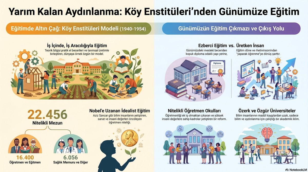 ibrahimortas's tweet photo. Eğer enstitüler kapatılmasaydı, toplum olarak doğaya ve diğer canlılara saygılı, ekolojik dengeyi koruyan, coğrafi ve tarihsel yurtseverlik bilinci yüksek, empatik ve insani değerleri içselleştirmiş ülkesini ileriye taşıyacak nitelikli insanlar ülkenin yaşamına canlılık katacaktı https://t.co/eF0JWmMypb