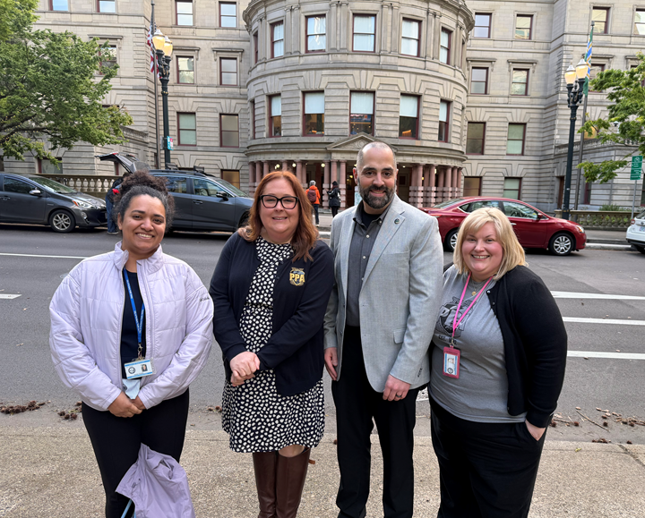 911BOEC's tweet photo. On this final day of National Telecommunicators Week, take a look at our telecommunicators and team sharing our achievements with Portland City Council. https://t.co/pW272kd9I4 https://t.co/bNnweeYIfO