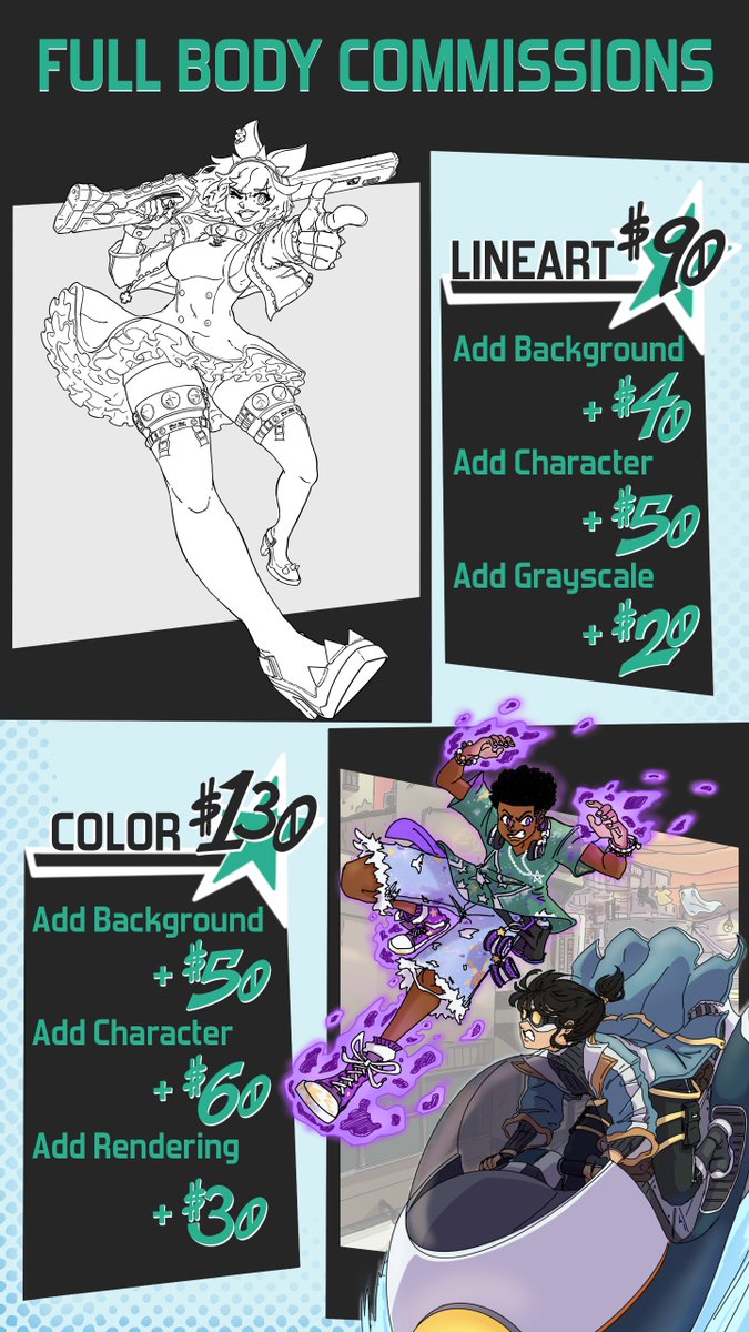 Vert_Vot's tweet photo. Yo! I’m opening emergency commissions to cover medical expenses coming up by the end of the week. There are 8 open slots for lined or colored half &amp; full-body commissions! Payments must be made upfront! If interested, listings are here: https://t.co/Z7KjrKVNWm. Thank you! https://t.co/UgkVha7ioI
