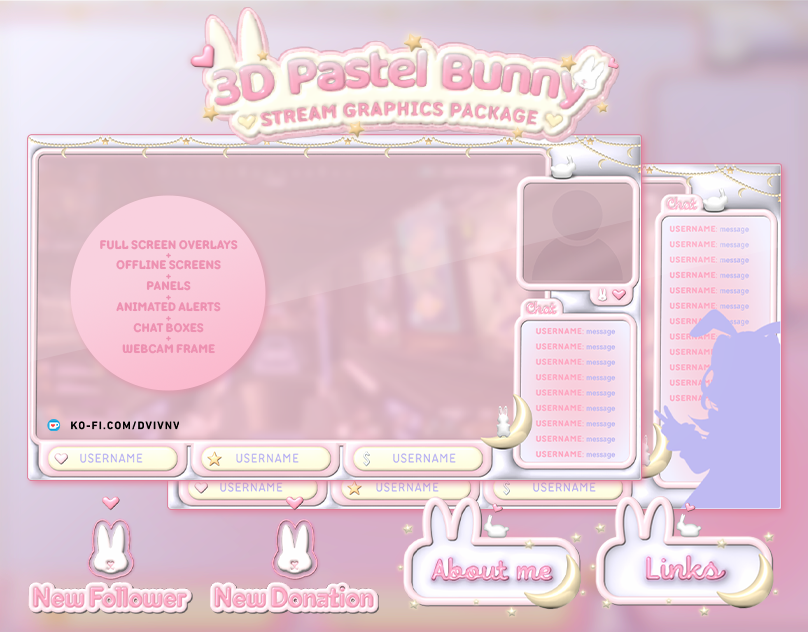 i couldn't really use it for much but i managed to make 2 full overlays ...