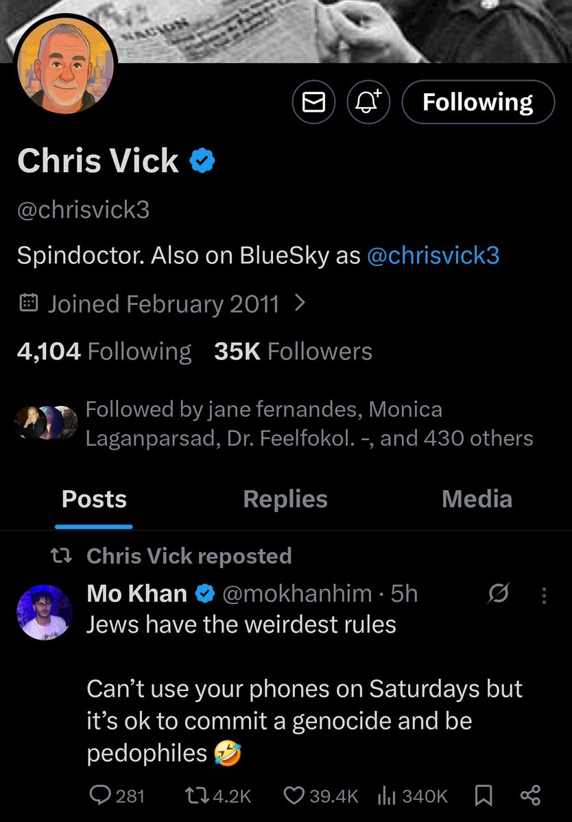 Jewish Tim Flack 𝕏 tweet media