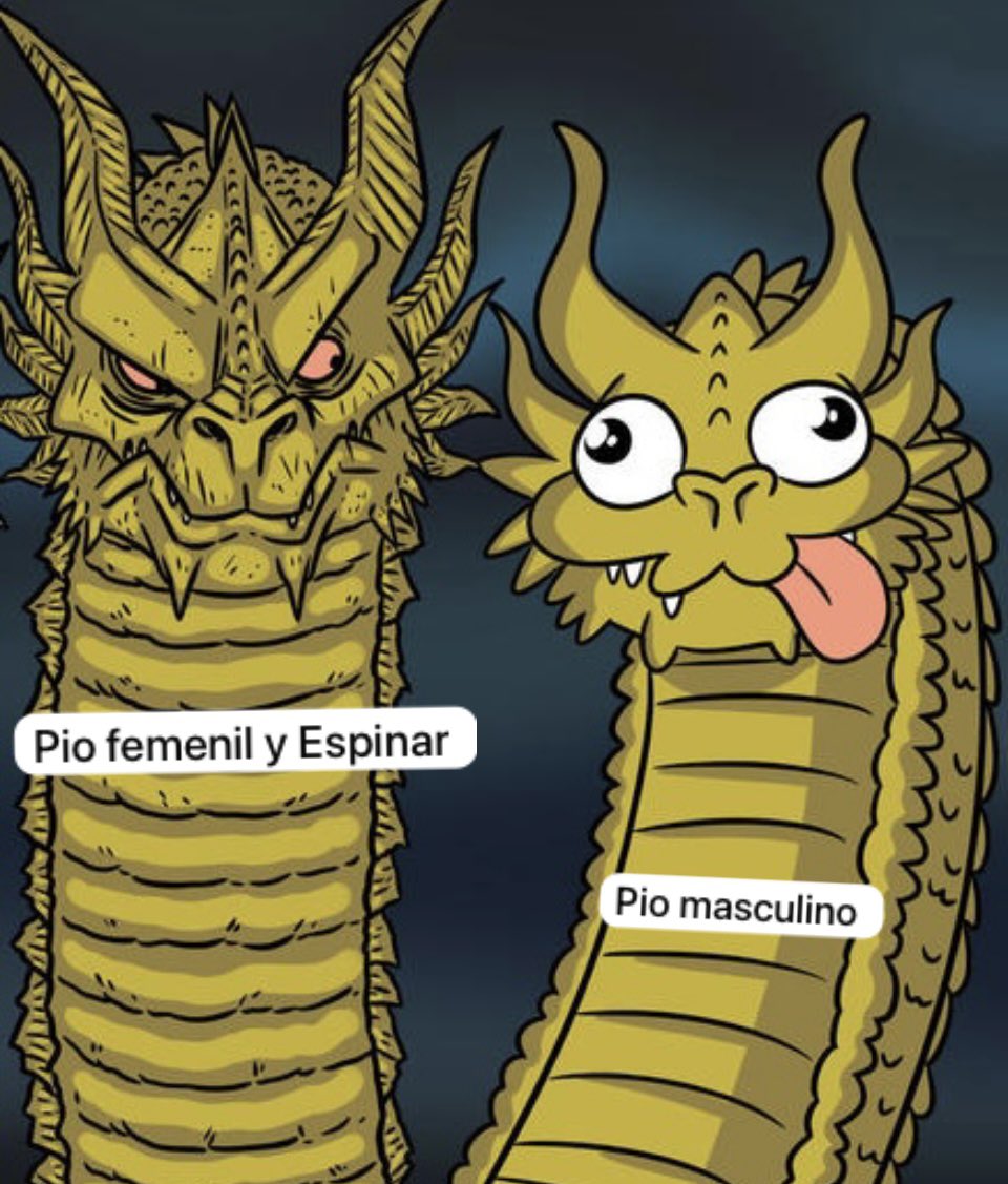 Pio femenil: sin uniformes, no transmiten su partido, no hay VAR en una liga llena de árbitros incompetentes y aún así ellas salen con todo para ganar el partido. 

Pio: masculino. 

No quiero volver a escuchar alguna excusa por parte de ellos. (No aplica para Espi)