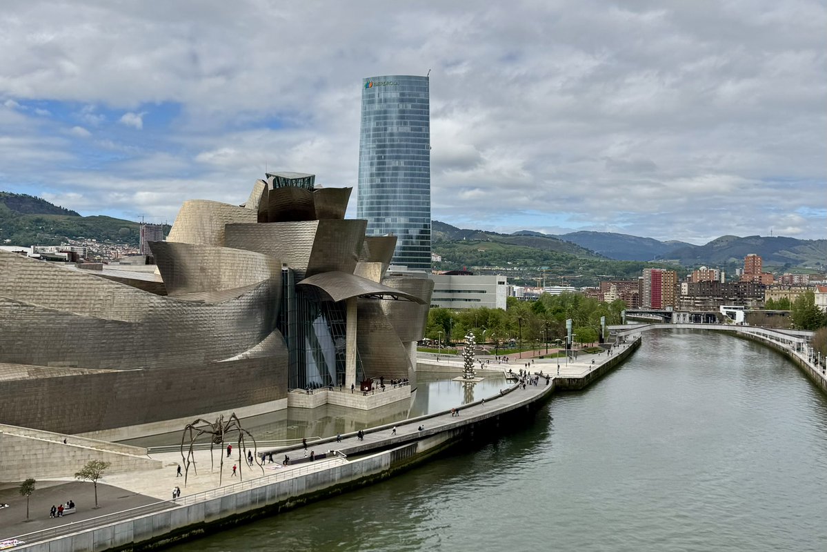 roboticscats's tweet image. Against the backdrop of the @MuseoGuggenheim and the Basque Country, we spoke with industry leaders who confirmed a key insight: #solar power plants face multiple operational risks that traditional monitoring often addresses in separate silos.