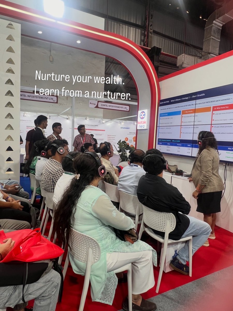 followme_indu's tweet image. A day at #Finbridge2026 observing mindsets, capturing moments. 

#kotakneo #KotakNeoatFinbridge2026