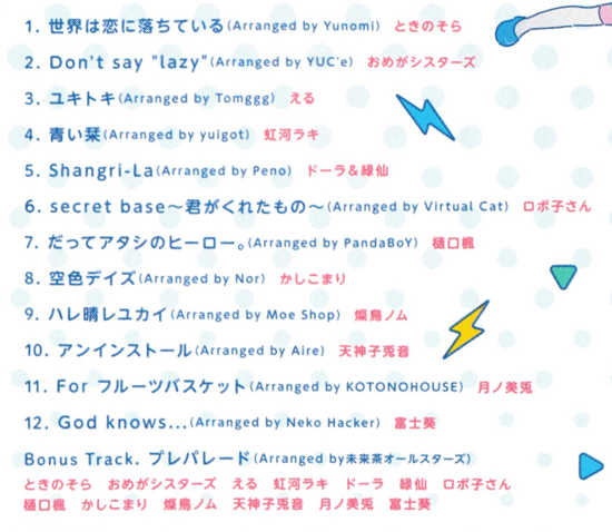 gdlettering's tweet photo. Anison covers seem pretty popular these days thanks to The First Take, CrosSing, and vtubers, but I feel like full-on remixes are kind of at a nadir, relatively speaking
2019's Imagination Vol 1 had so much vtuber AND producer talent but they never made more albums quite like it https://t.co/UQGzqh7YRO