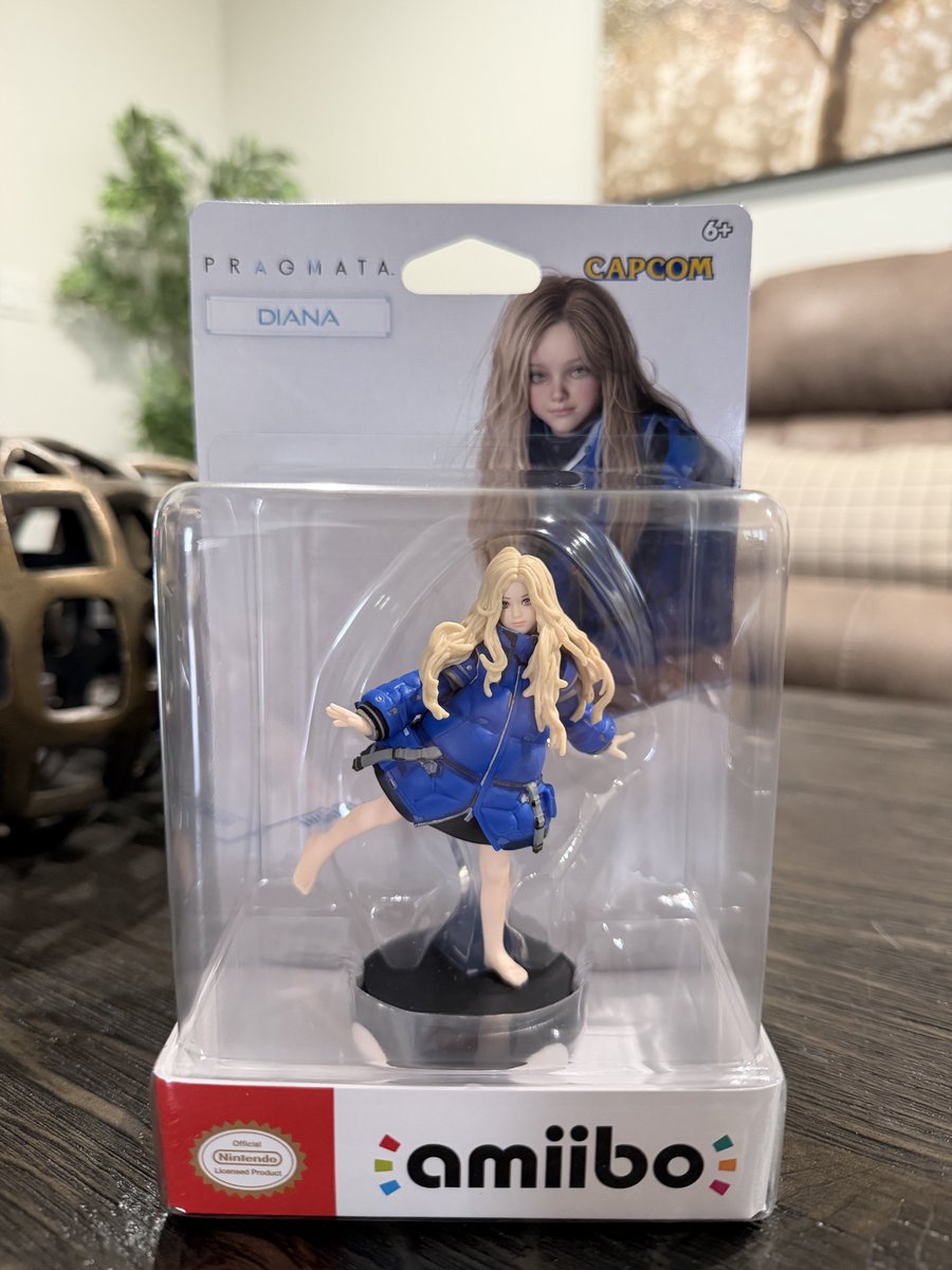 KS_Mac83's tweet image. Little Diana is home! 💙🤍
#IAmTheAmiiboQueen #Pragmata
#Nintendo