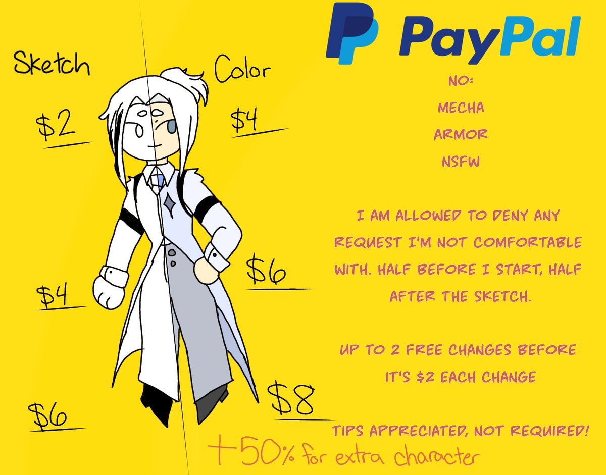 _BobaTea3141_'s tweet image. They're open!!

#commissions #opencommissions