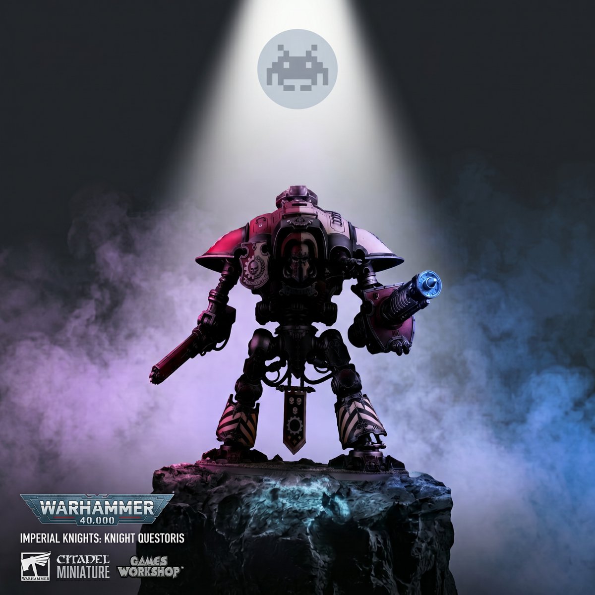 retrogamesza's tweet image. The Imperial Knights: Knight Questoris kit offers 7 build options for endless creativity!

retrogames.co.za/shop/product/i…

#retrogames  #imperialknights40k
#warhammer
#40k