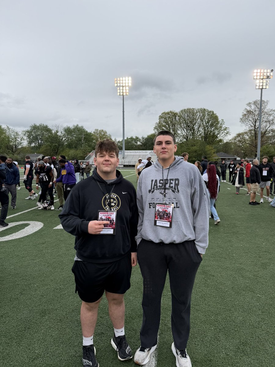 jeddy_harp76's tweet photo. Great day at UIndy for the Spring Game! Really enjoyed meeting all the coaches and getting a tour of the University, Thank you !! 💯 @jeffbowens9 @KeeversChris 

@CoachHartJHS @CoachManers @CoachPeak13 https://t.co/OsOcKDRn9r