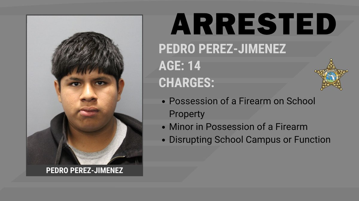HCSOSheriff's tweet image. 🚨Four Students Arrested After Firearms Found on Campus🚨
Four Plant City High School students were arrested after an on-campus altercation led to the discovery of two firearms, one of which was loaded. During the investigation, deputies learned that two students handed off their
