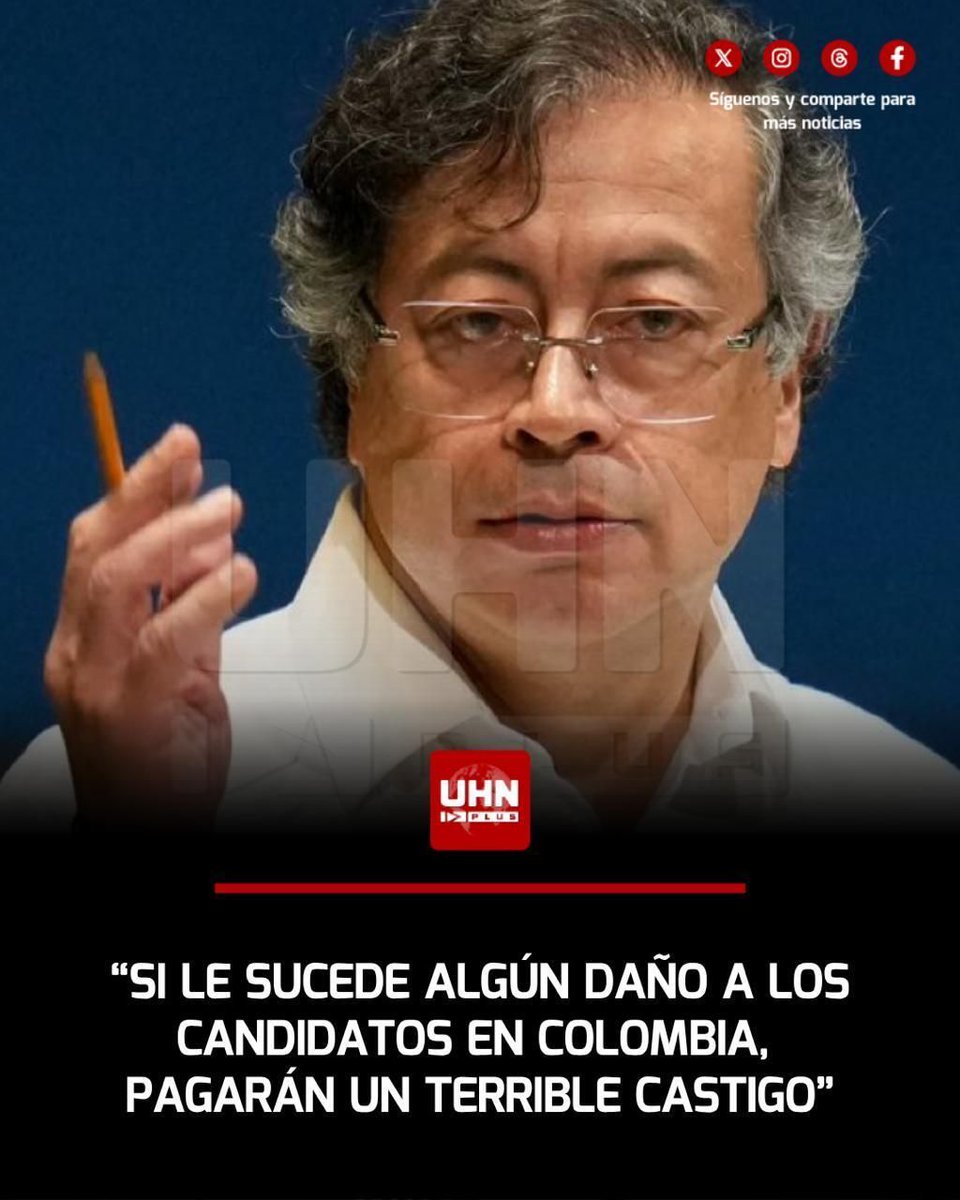 🇺🇸🇨🇴‼️| Michael Kozak, funcionario del Departamento de Estado de los Estados Unidos para América Latina puso a Gustavo Petro contra las cuerdas al avisar que habrá consecuencias si hay atentados contra Abelardo de la Espriella y Paloma Valencia: “Quienes estén pensando en