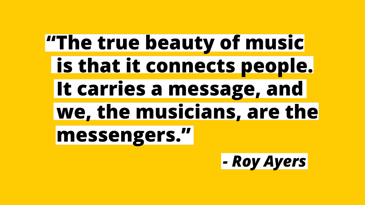 TAXIMusic's tweet image. Music has always been about more than sound; it’s our most visceral form of connection. 

We don’t just play notes, we serve as a conduit for something deeper.

#Songwriting #MusicCreators #Artists #MusicIndustry #RoyAyers #Music