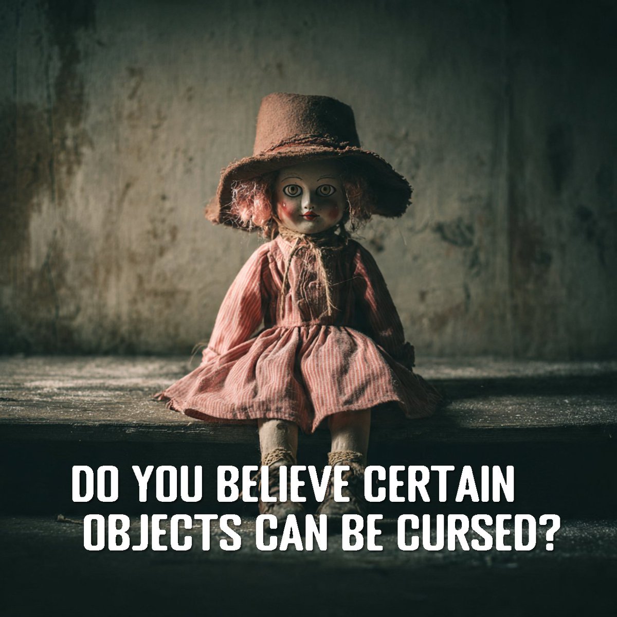HauntedToledo1's tweet photo. Do you believe certain objects can be cursed? https://t.co/EFsJzgwQWw