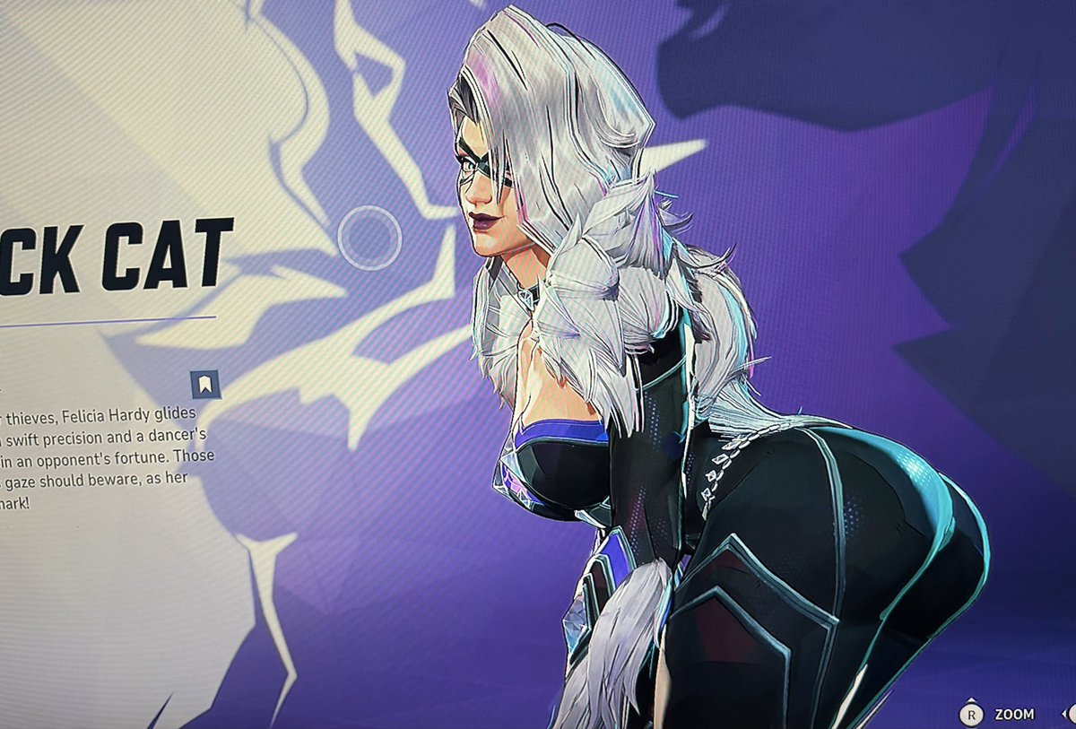 Black Cat for marvel rivals is out.