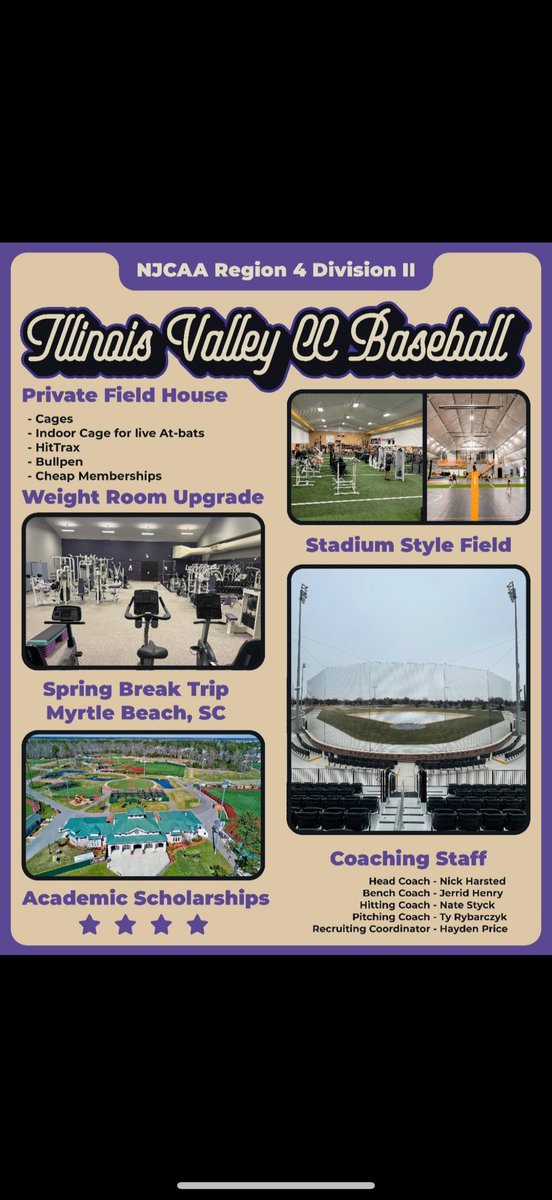 PriceHaydon's tweet photo. Uncommitted 2026’s‼️

Illinois Valley CC, a Division II JUCO in Region 4 is looking to finalize our 2026 class

3 PO’s

2 Corner INF 

2 MIF 

2 OF

⏺️ Illinois Valley CC (Oglesby, IL)

⏺️ Division II JUCO in Region 4

⏺️ Elite Indoor Facility + Weight Room

⏺️ Schweickert Stadium 

⏺️ Rapsodo + HitTrax

⏺️ Pitching Coach @Ty6Ryan 

⏺️ Hitting Consultant @CherokeeLeBeau 

Interested in becoming an Eagle? Let’s talk! 📞 

@IVBaseball01 @UncommittedUsa @Juco_Spotlight @UCBallers_ @UBAuncommitted @PG_Uncommitted @jucoroute
