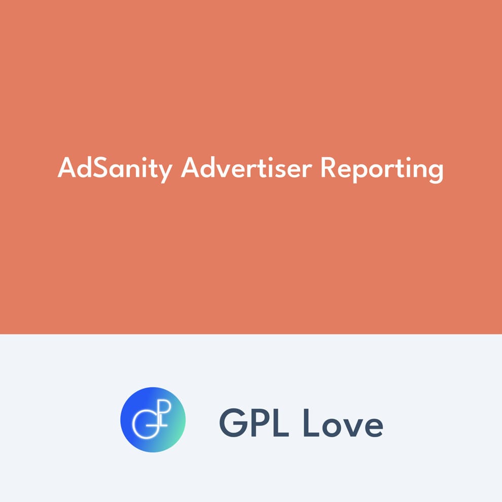 LoveGpl's tweet image. AdSanity Advertiser Reporting 1.4.2
Only 3.99 
tinyurl.com/24lgd7qx

#Marketing #Plugins #WordpressPlugins #Adsanity