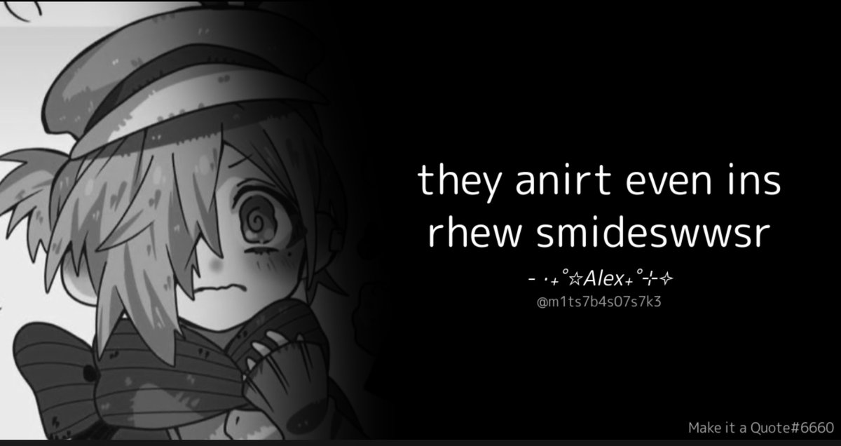 Alex (but EVIL) tweet media
