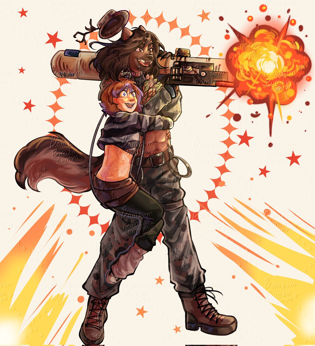 bombombimbo's tweet image. 140$ commission ,thank you so much for the support!
Order yours now on my Kofi! ko-fi.com/bombombimbo

#Commission #emotes #furry #art #commsopen #digitalart #CLIPSTUDIO #furry