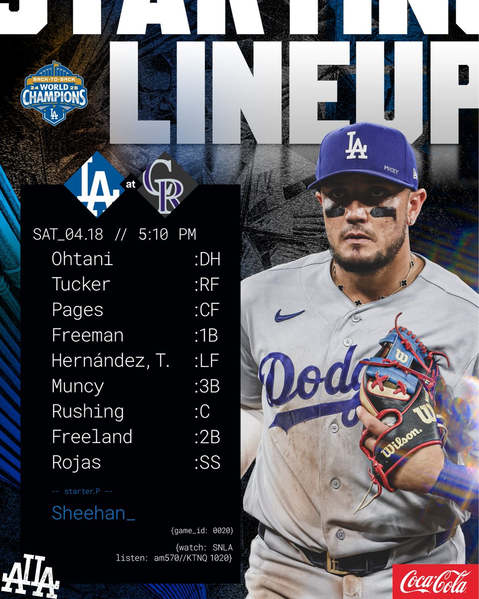 [LIVE](MLB)LAD@COL G2世界の大谷圓融時廣炫約宴 - 棒球 - PTT.BEST 批踢踢爆文