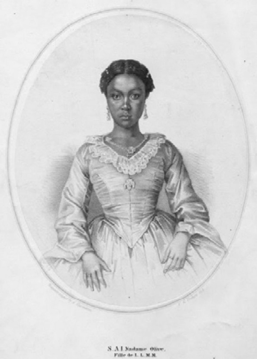 DonaldBenjamin_'s tweet image. Princesse Olive, fille de Faustin Soulouque, empereur d’Haïti de 1849 à 1859. #Haiti