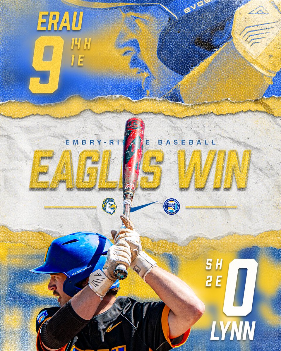 Eagles shutout the Fighting Knights in game 2 of the series!! 

#GoERAU // #Win