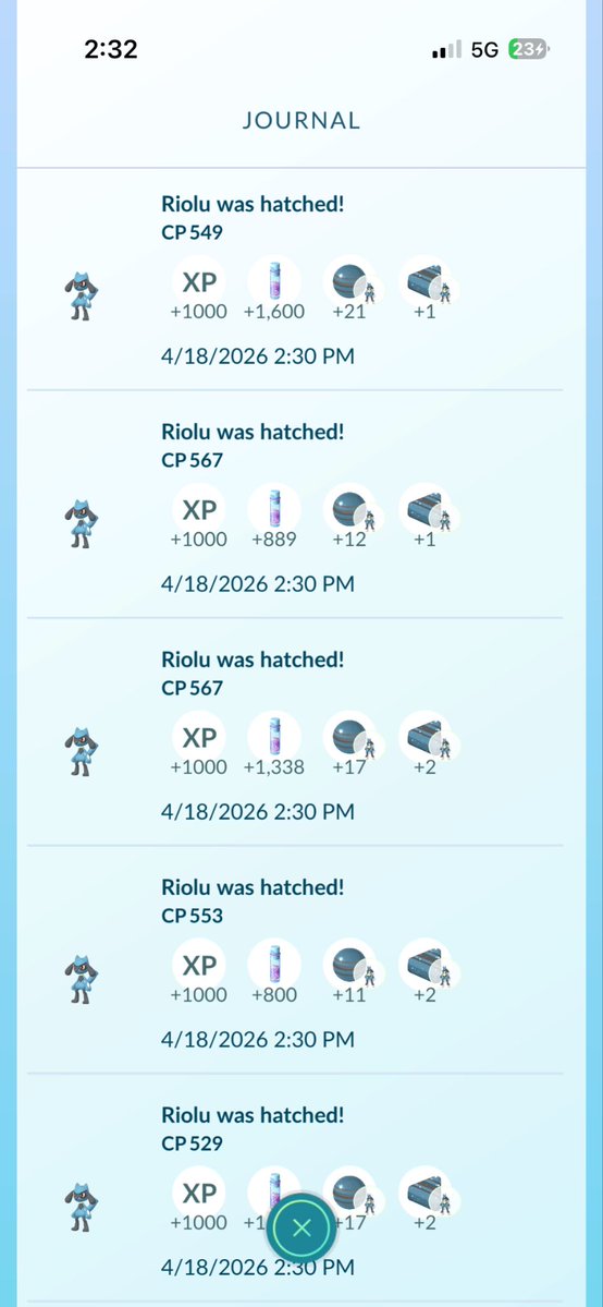 atpacky's tweet image. 122 hatched🥚
3 💯’s
11 Shiny’s✨

I also hatched 2 💯’s in the same batch of 9 2km eggs😱 @PokemonGoApp #PokemonGO #NYC