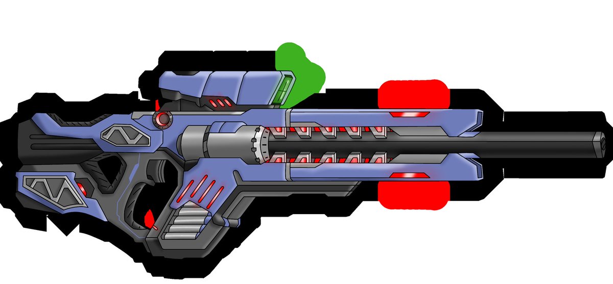 axolotl with a minigun ! tweet media