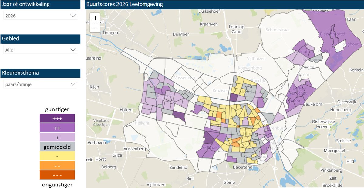 T-meter 2026: Tilburgers geven hun buurt gemiddeld een 7,2 #Tilburg tilburgers.nl/t-meter-2026-t…