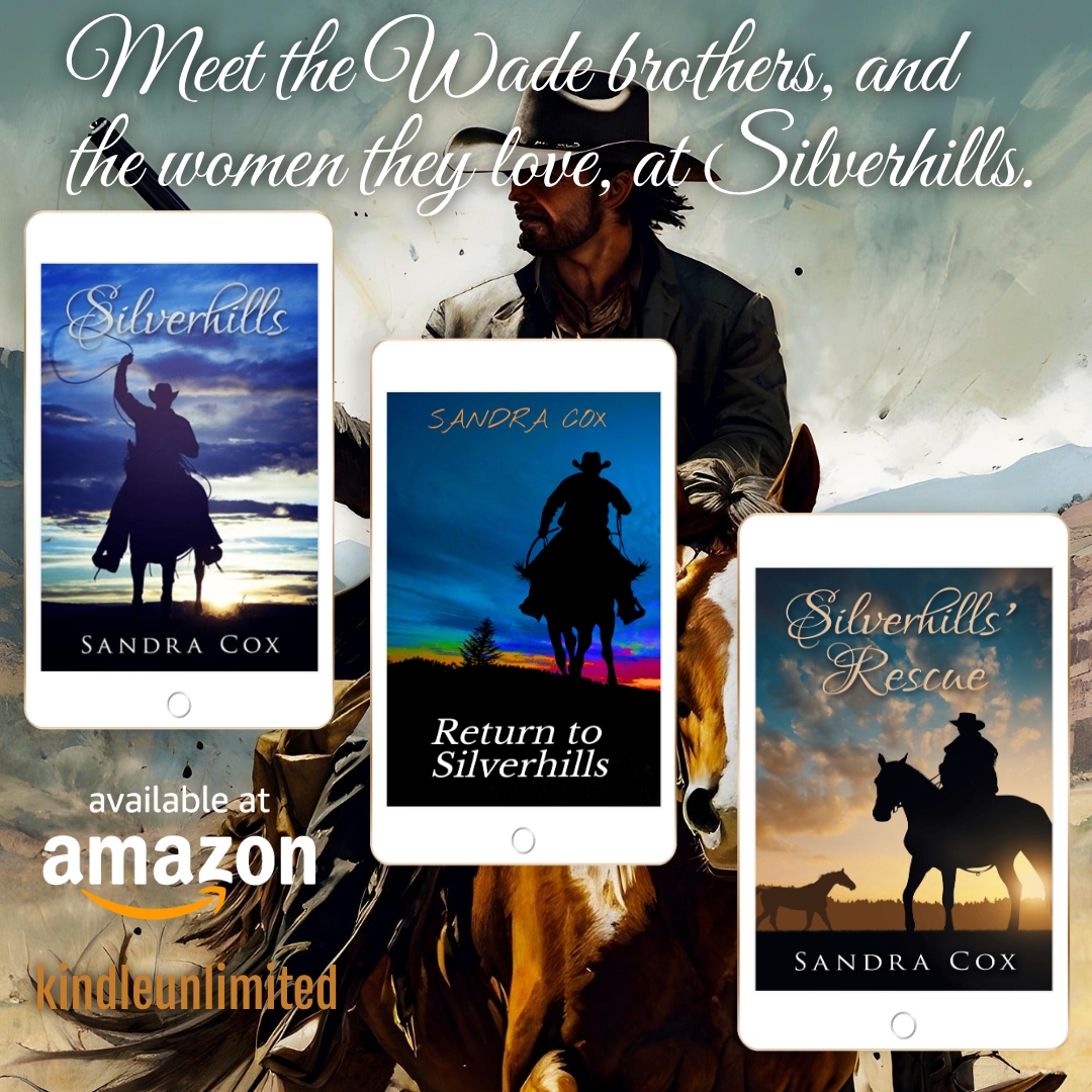 Sandra_Cox's tweet image. Silverhills Saga
MEET THE WADE BROTHERS AND THE WOMEN THEY LOVE.
#KUFree #Western #E #Print #ruggedcowboys #actionpackedcleanromance #westernadventure #WesternwithRomanticElements #cowboyaction #romancewithgrit #books
amazon.com/gp/product/B0B…
