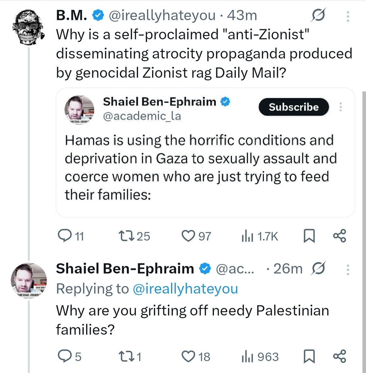 B.M. tweet media