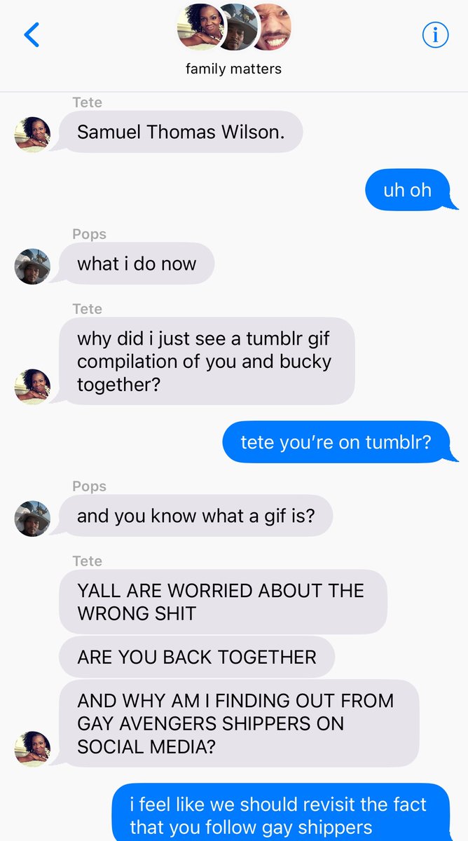 mmynoelles's tweet image. in honor of sambucky divorce ending: sarah finds out sam and bucky have been sneaking around she is not happy. | A Thread pt. 1 #sambucky #spideymbj