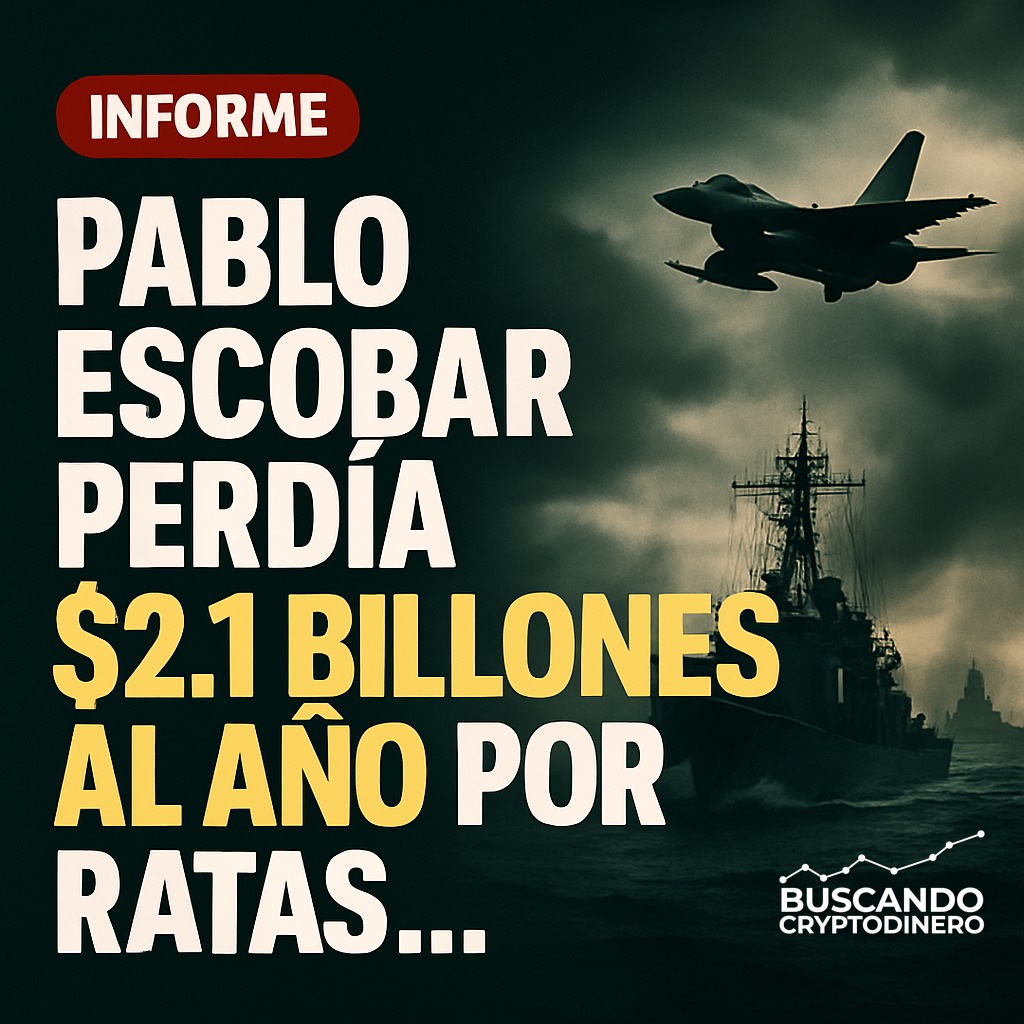 BCryptodinero's tweet image. Pablo Escobar perdía $2.1 billones al año por ratas comiéndose su dinero en efectivo. El cartel llegó a ganar $420 millones por semana. ¡Almacenes llenos de efectivo de piso a techo! #Bitcoin #Crypto