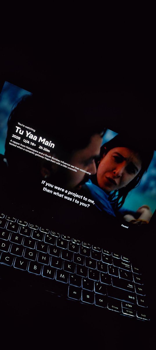 Usually, heroines don’t get to fully dominate a film, but Shanaya Kapoor really said, “This is MY movie” 👀
She nailed it.
For me, it was more about her performance than the storyline.

#tuyaamain #shanayakapoor