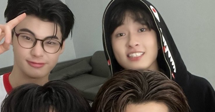 Just theewave on their casual outfit