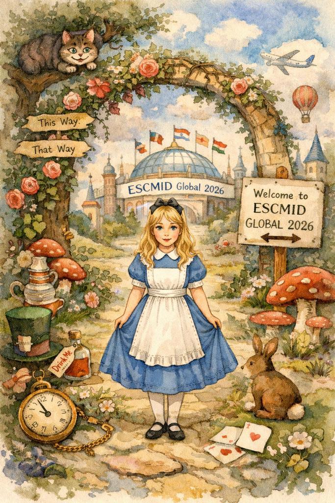 Raksha_Bhat's tweet photo. DAY 1-
Alice in Wonderland feelimg🐰🎪🌟
Stepping into a world of curiosity, science, and a little bit of wonder. Ready to explore, learn, and get inspired at #ESCMIDGlobal2026 ✨
My third onsite ESCMID ☺️
#ESCMID2026 #InfectiousDiseases #Microbiology #IDTwitter #CMID
@CidsIndia https://t.co/yccvURhXoO