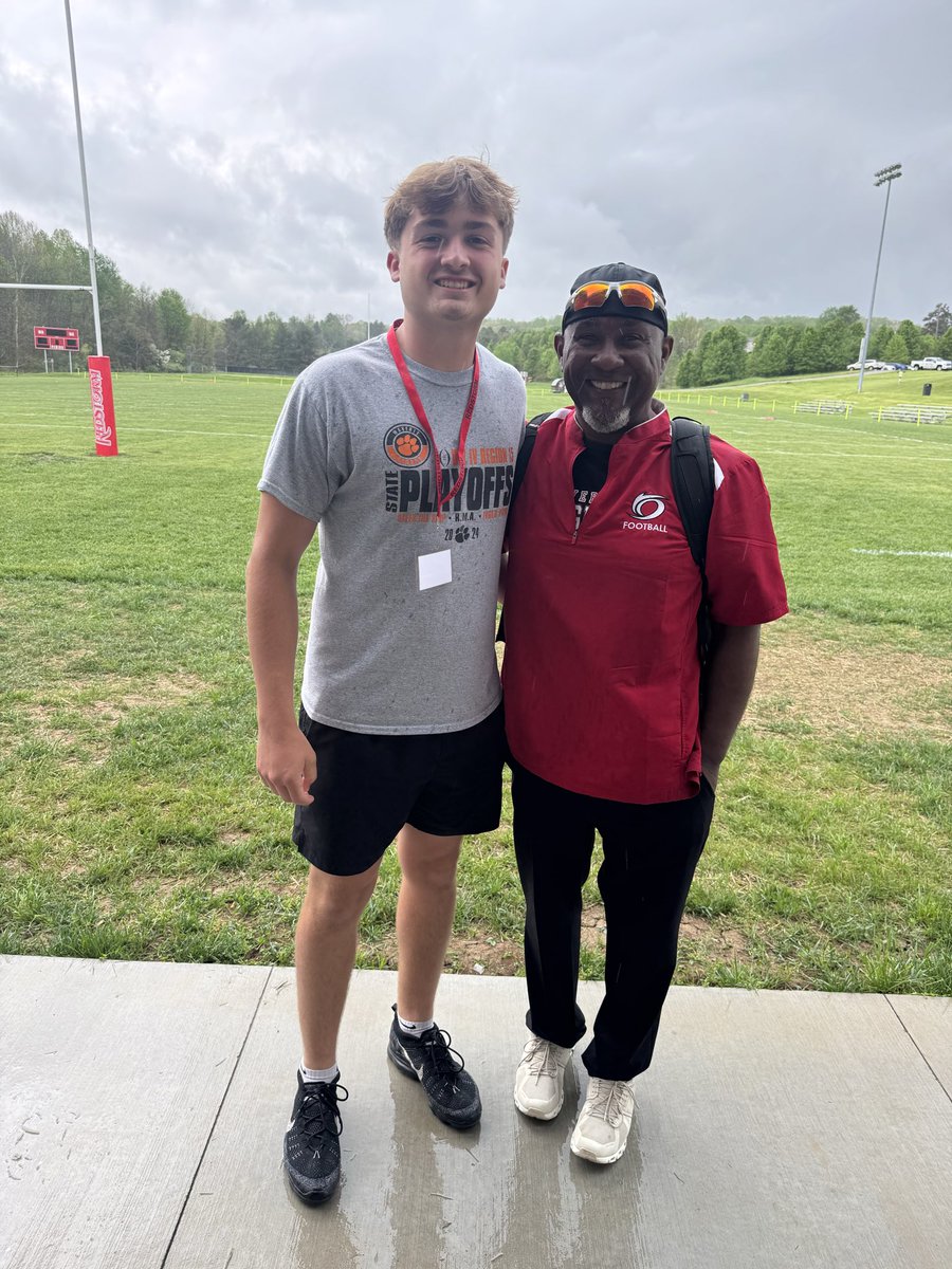 gunnarmyers4's tweet photo. I had a great visit with @URGFootball today. Special thanks to @michael_bartrum and @kcarterFB_ . They are building a great team and an even better culture. #GoStorm #TheFarm  #family #redstorm https://t.co/C5Q2XYhe7z