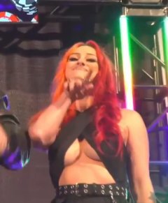 NVhowlingWolves's tweet photo. #EffyBGB 

 @HellsFavoritePK Priscilla Kelly 🥀 
                  
                         is Here 
  &amp; showing #Rascalz  Support!!

👀 @GCWrestling_ on TrillerTV https://t.co/6M5holvW50