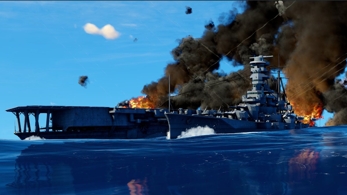 Task Force Admiral - WW2 Carrier 3D Wargame on PC! tweet media
