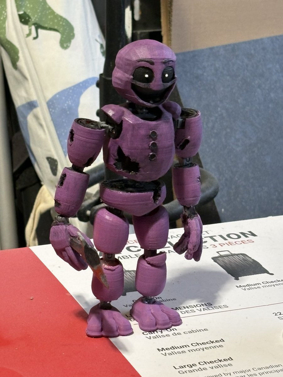 hernandezfigure's tweet image. Custom Hoaxtrap figure #fnaf #custom #figure #bitebynight