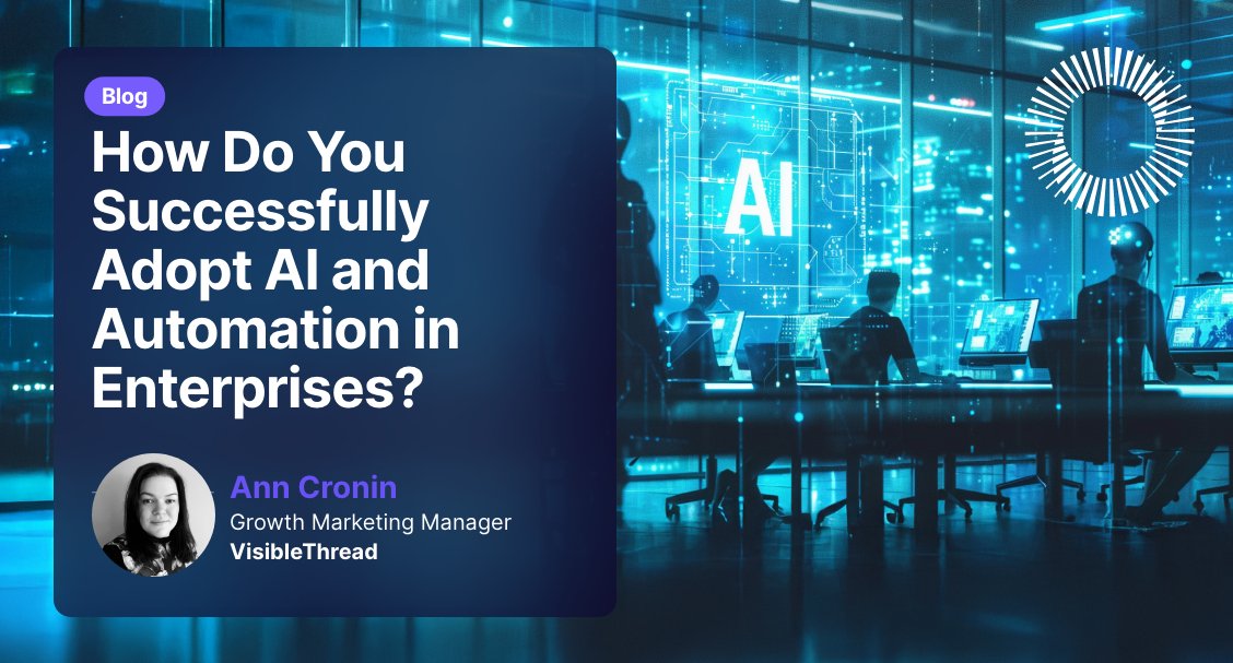 VisibleThread's tweet image. Abstract concepts and open-ended AI tools create chaos in enterprise environments.

The solution?

Recipe cards and defined patterns.
🔗 eu1.hubs.ly/H0tC-f10

#GovCon #GovernmentContracting #GenAI #AI #ArtificialIntelligence