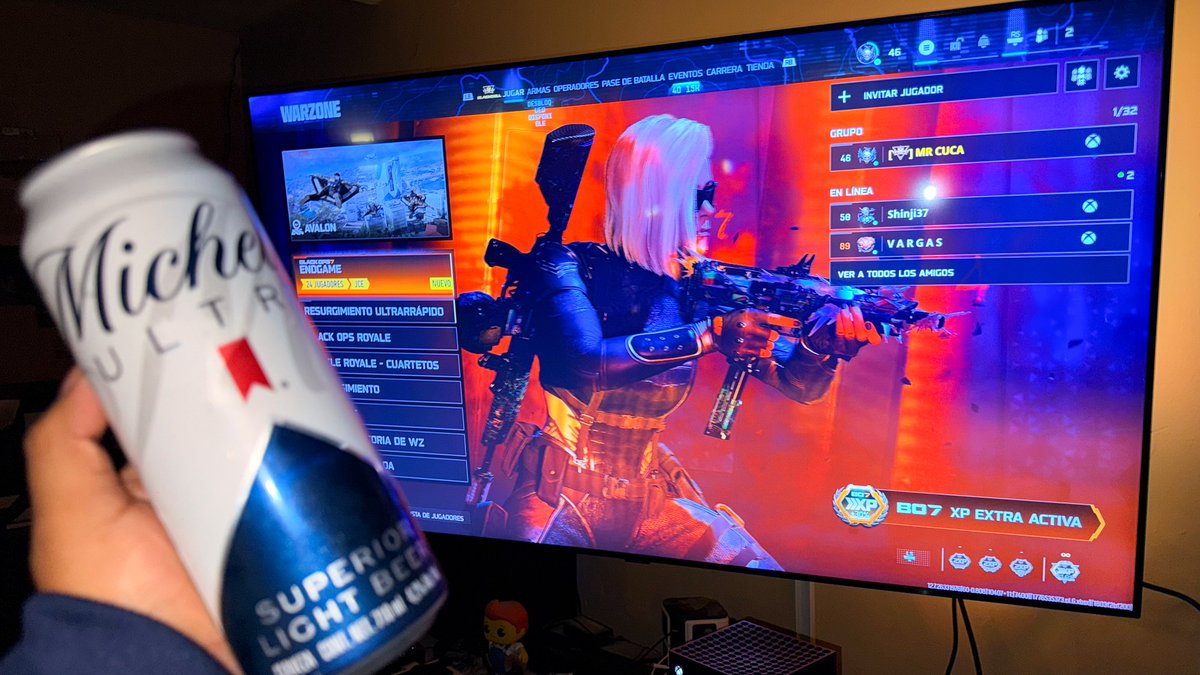 xluigiedoardoax's tweet image. Otra noche de loquera 🍺🎮 #warzone