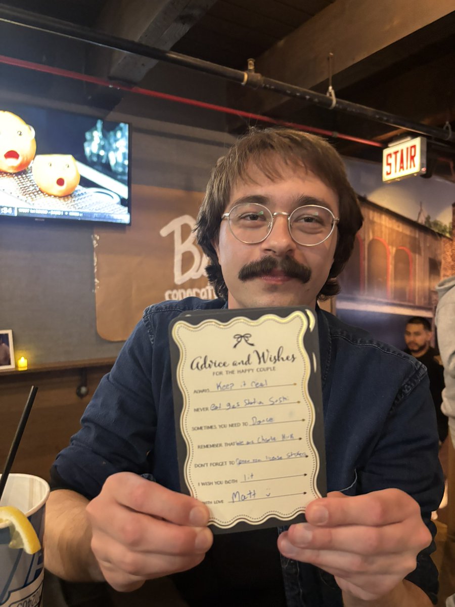 maddymeyer16's tweet photo. Being VERY sincere at this engagement party https://t.co/uhRj24K7nM