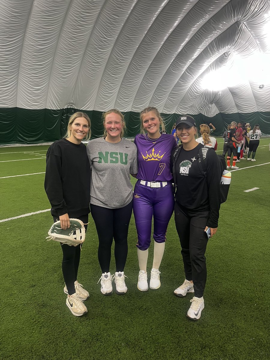 Emory_Vickers08's tweet image. Great weekend in Tahlequah. 💚

Thank you to the Northeastern State Coaches &amp;amp; players for a great camp and valuable feedback.

Competed with purpose. Got better.

Uncommitted… for now. 👑

@powerhousekaty @macy_taylor2 @kkenzienncole @RyltyFP

#NortheasternState #Softball
