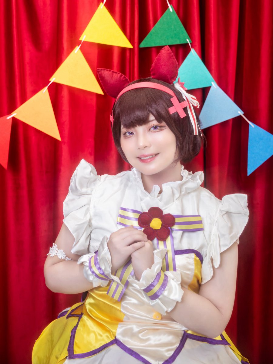 お誕生日おめでとう🎁🎈 勝負服が本当にめちゃくちゃ可愛い… ウマ娘