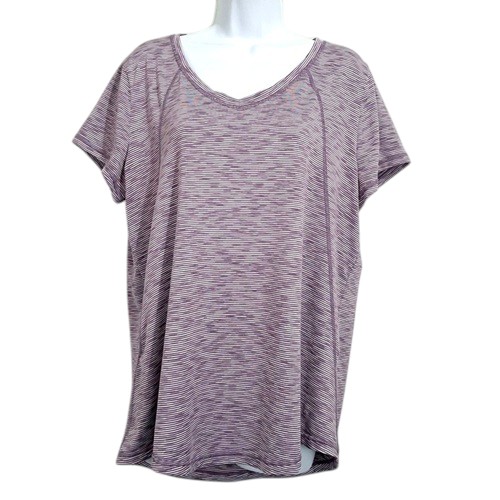 bevsshop's tweet photo. Check out Xersion Womens T-Shirt Essential Performance Everair L Purple Striped Gym Yoga https://t.co/PvHs6x2URv #eBay via @eBay #Xersion #tshirt #tee #XersionEssentialPerformance #Everair #performancetee #striped #spacedye #gym #yoga #athleisure #activewear #fitnessfashion https://t.co/GnE1zlFtAP