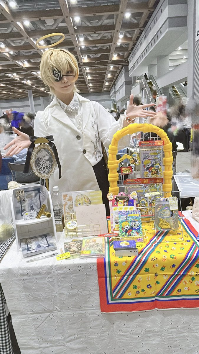 設営完了しました！開始15分〜20分ほどいないかもです！よしな！